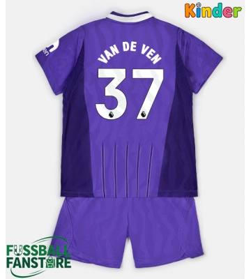 Tottenham Hotspur Micky van de Ven #37 Replik 3rd trikot Kinder 2026-27 Kurzarm (+ Kurze Hosen)